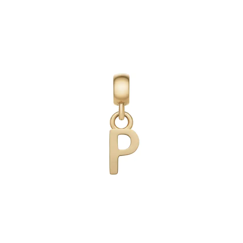 DW Charm Letter P Gold