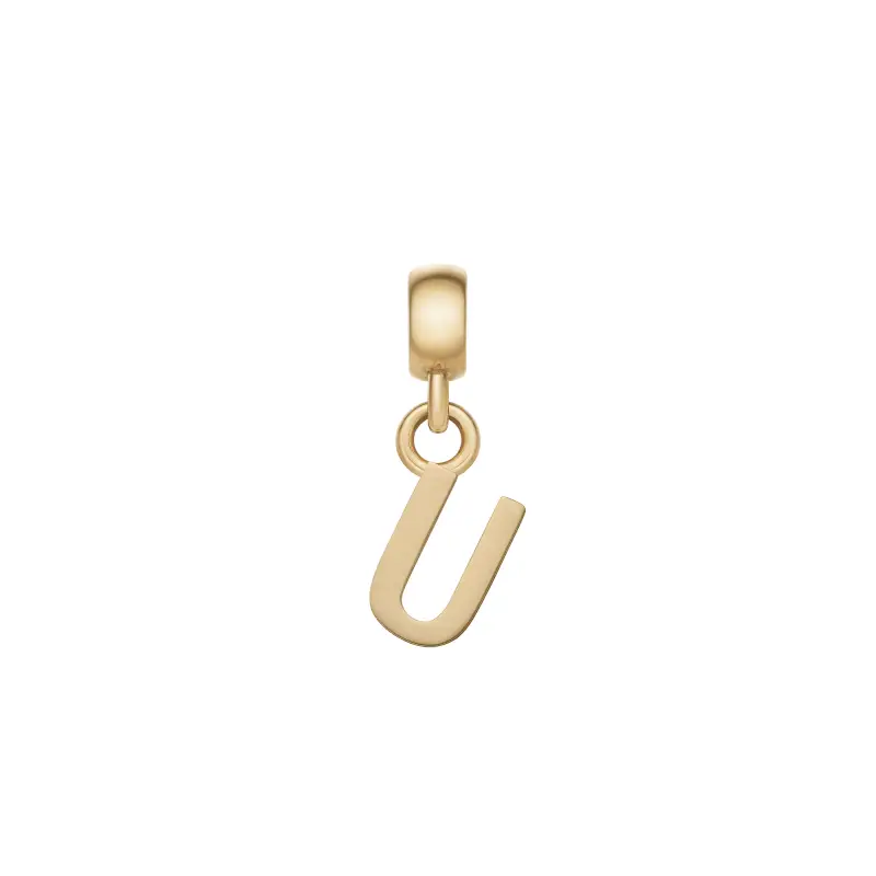 DW Charm Letter U Gold