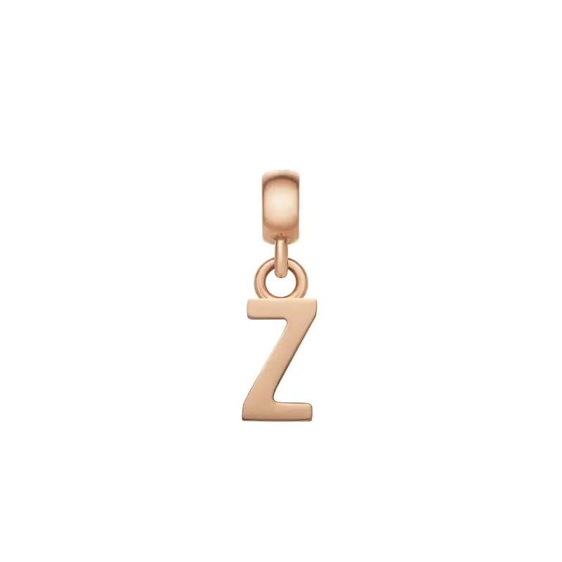 DW Charm Letter Z Rose Gold