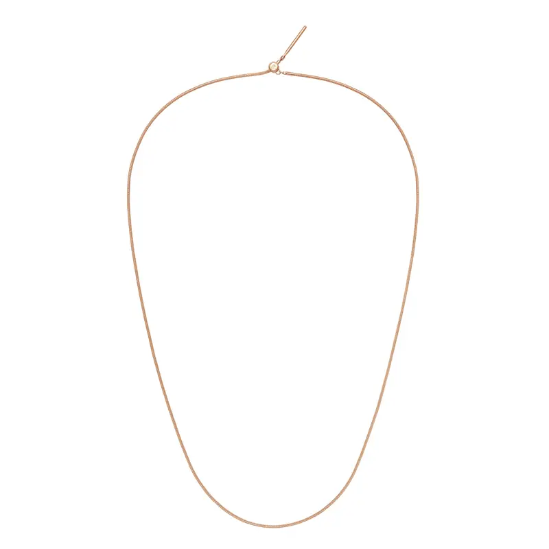 DW Charm Snake Necklace < cm Rose Gold