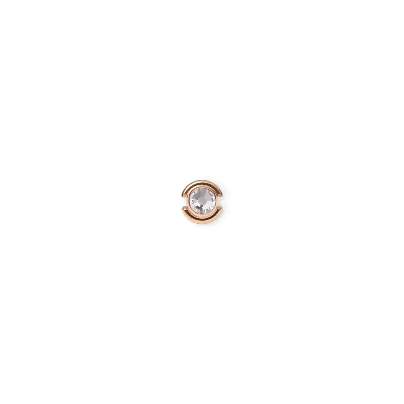 DW Charms Birthstones 7mm Rose Gold