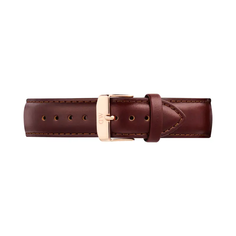 DW Cinturino Leather Rose Gold Brown