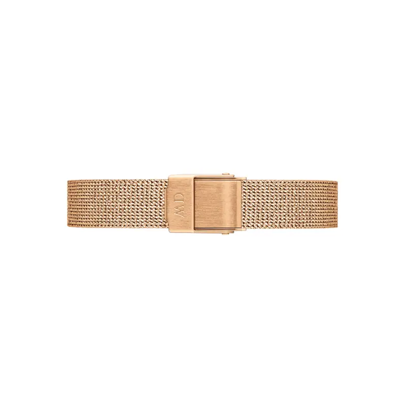 DW Cinturino Mesh Pressed Melrose Rose Gold