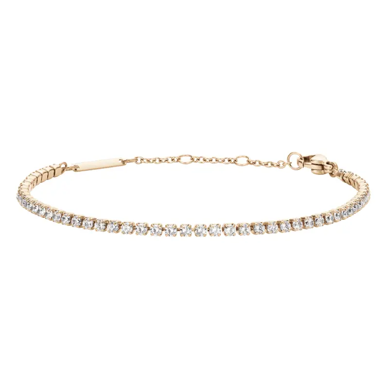 DW Classic Tennis Bracelet Rose Gold