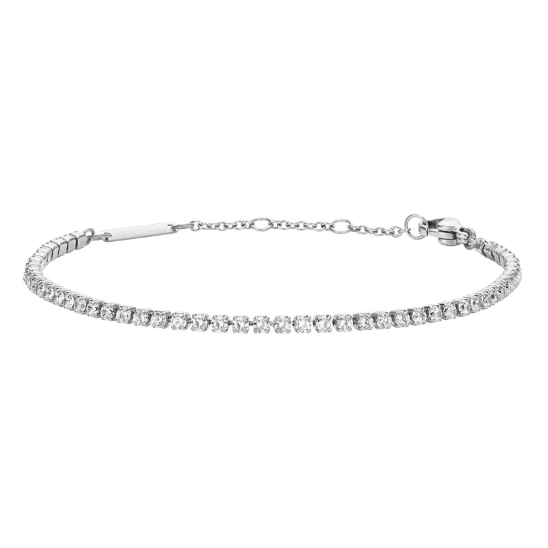 DW Classic Tennis Bracelet Silver