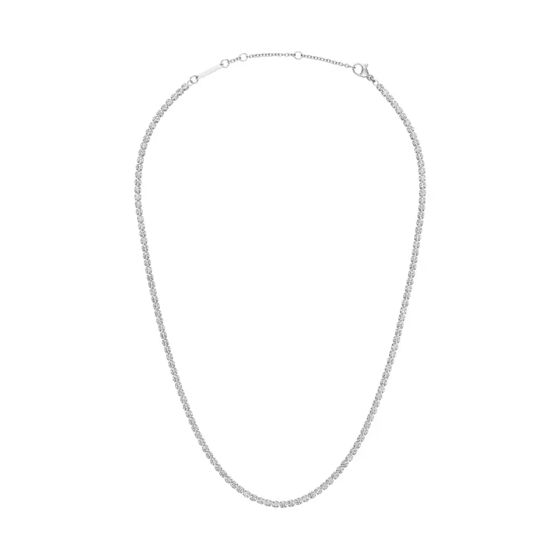 DW Classic Tennis Necklace Silver