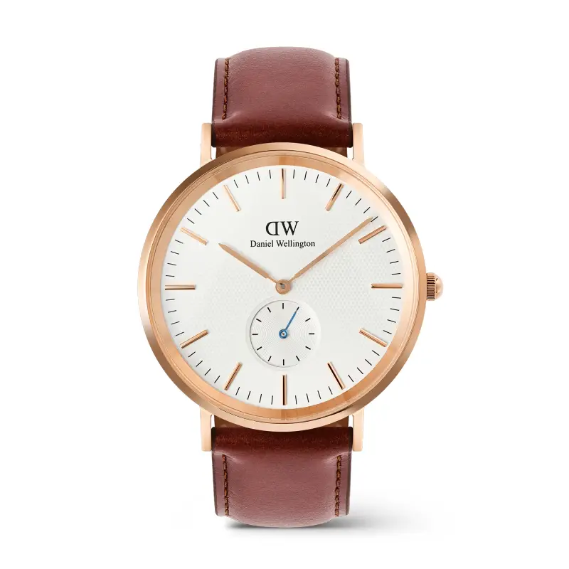 DW Orologio Classic Multi-Eye St Mawes Off-white Sunray Rose Gold