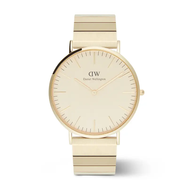 DW Orologio Classic Piano Link Gold Unitone