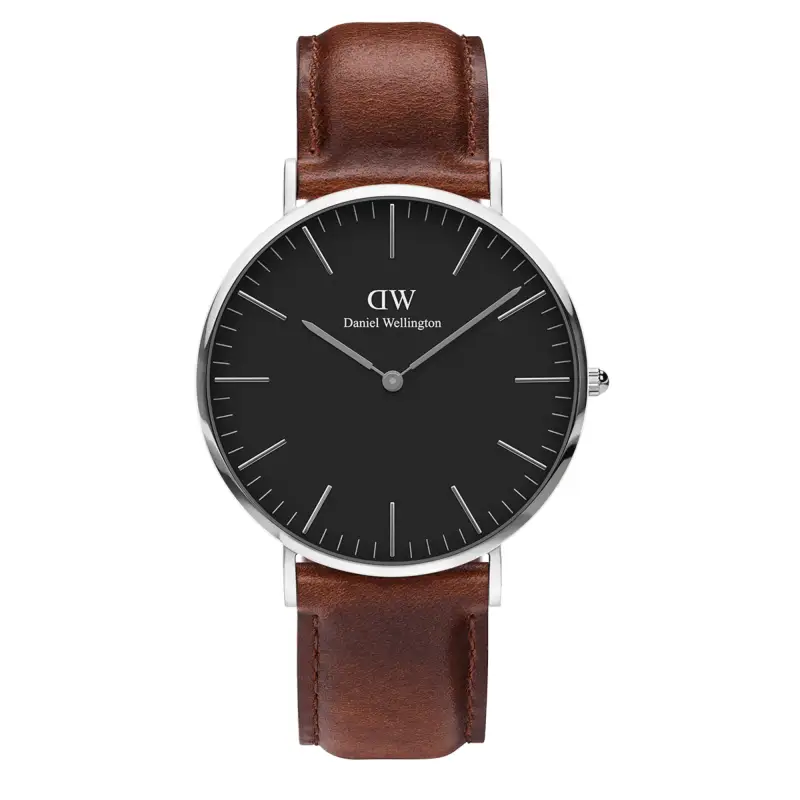 DW Orologio Classic St Mawes Black Silver