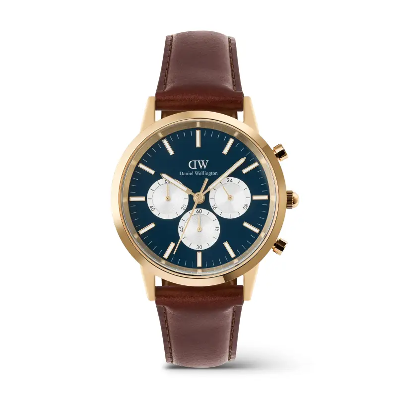 DW Orologio Iconic Chronograph St Mawes Arctic Panda Gold