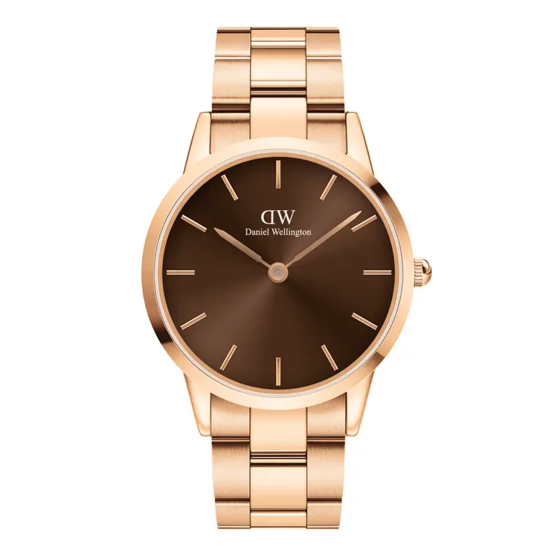 DW Orologio Iconic Link Amber Rose Gold