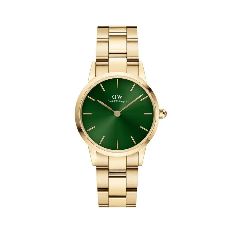 DW Orologio Iconic Link Emerald Gold