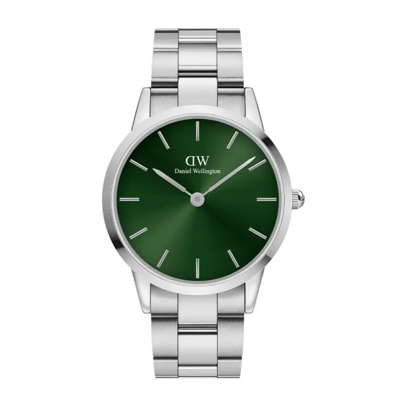 DW Orologio Iconic Link Emerald Silver