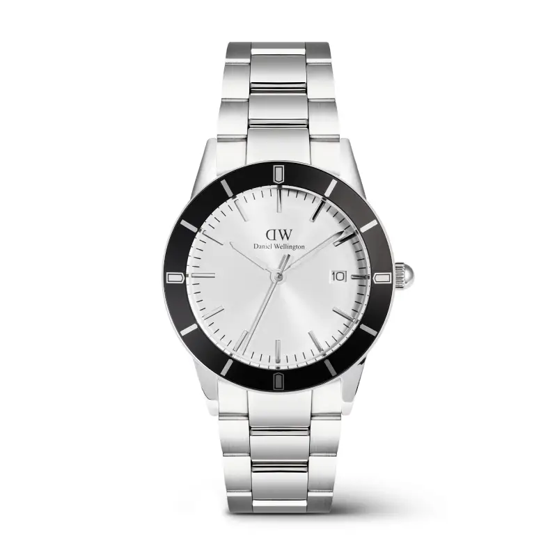 DW Orologio Iconic Paradigma Link Black Bezel Silver