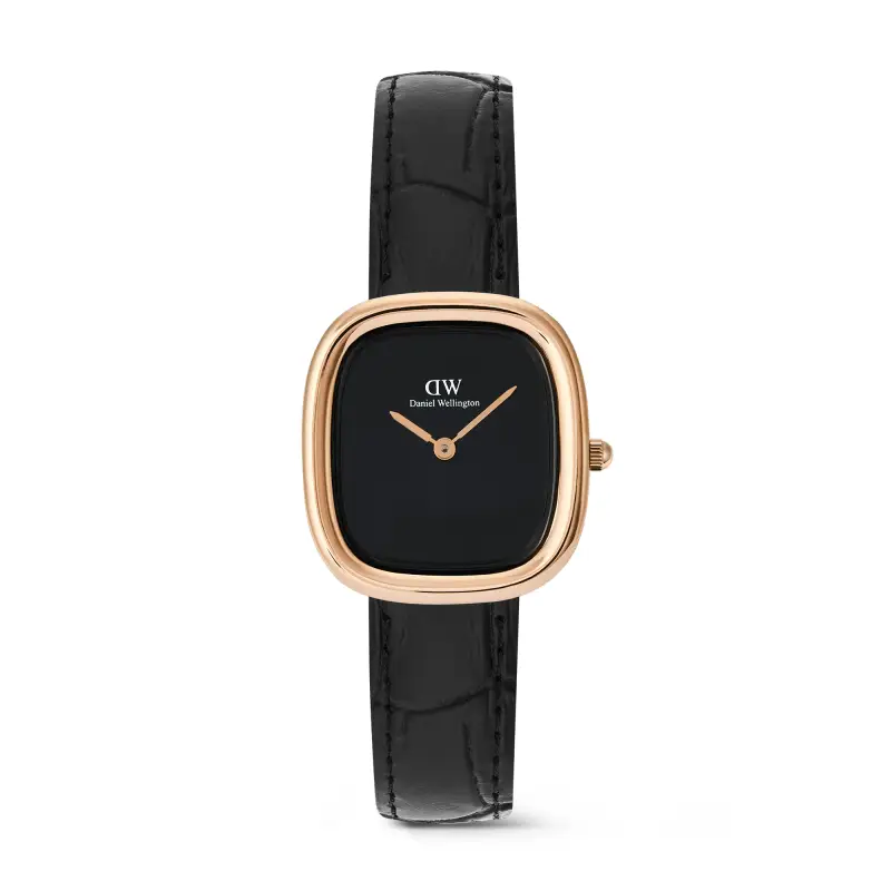 DW Orologio Margot Reading Onyx Ceramic Rose Gold