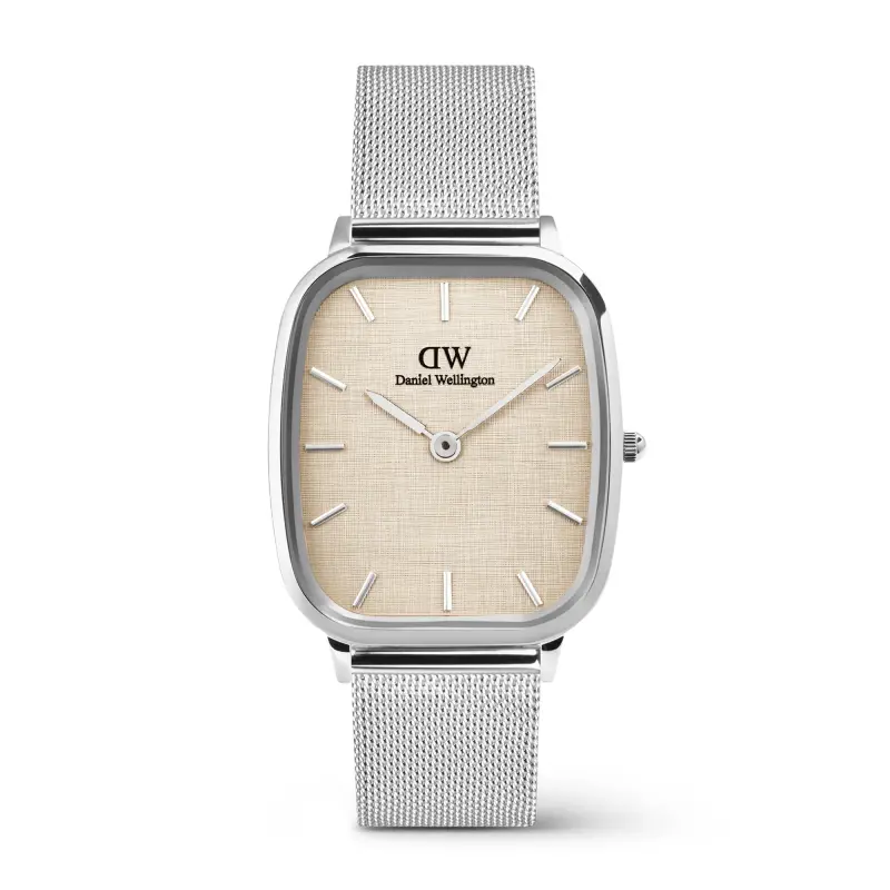 DW Orologio Marlon Sterling Linen Silver