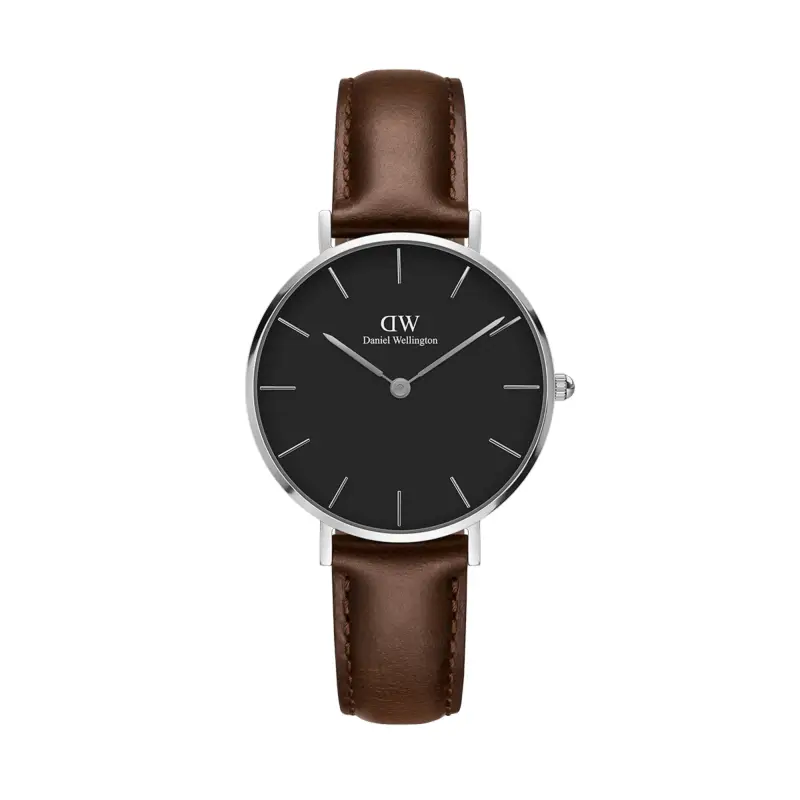 DW Orologio Petite Bristol Black Silver