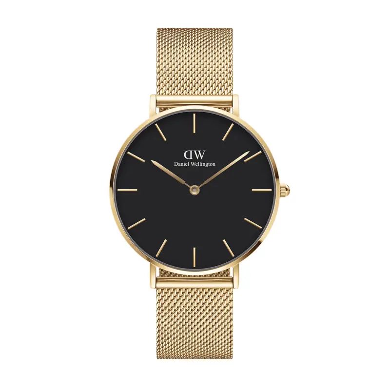 DW Orologio Petite Evergold Black Gold