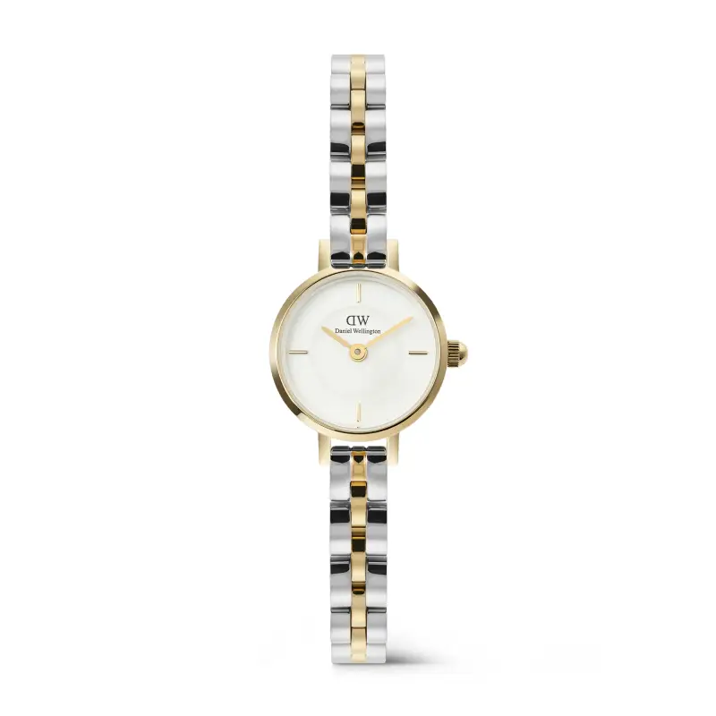 DW Orologio Petite Mini Arch 3-Link Two Tone Gold Silver