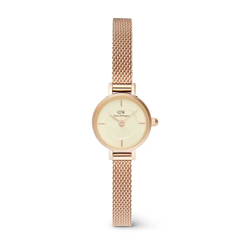 DW Orologio Petite Mini Champagne Melrose Rose Gold