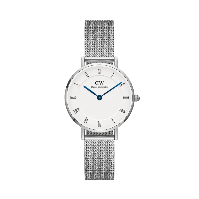 DW Orologio Petite Roman Numerals Sterling Silver