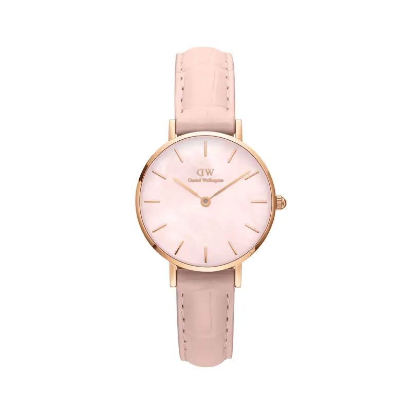 DW Orologio Petite Rouge Pink MoP Rose Gold