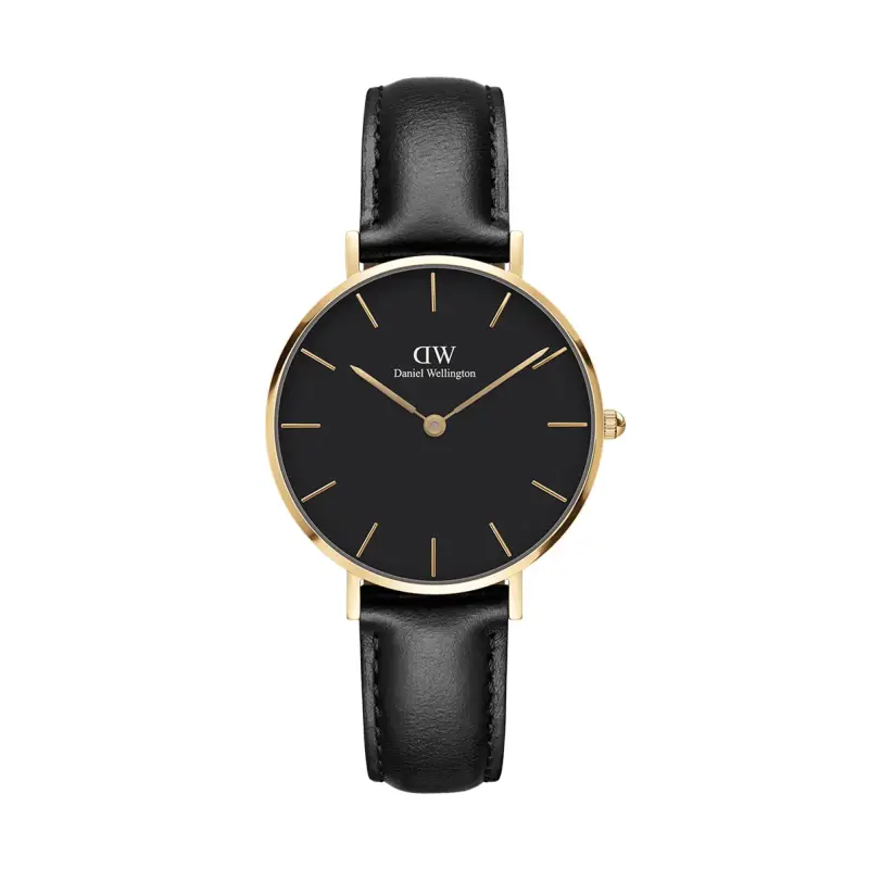 DW Orologio Petite Sheffield Black Gold