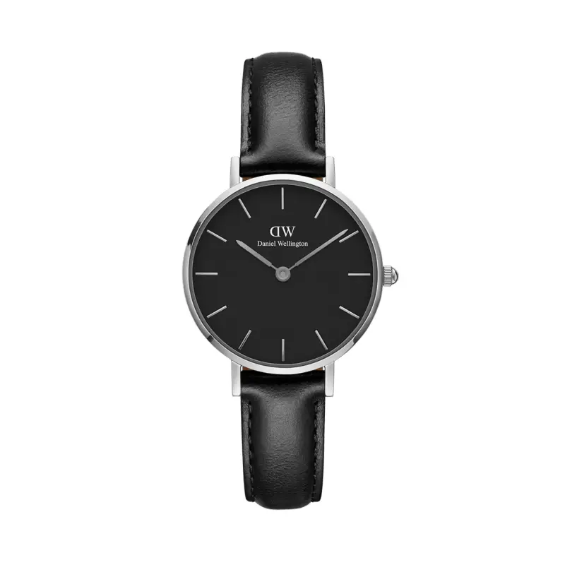 DW Orologio Petite Sheffield Black Silver