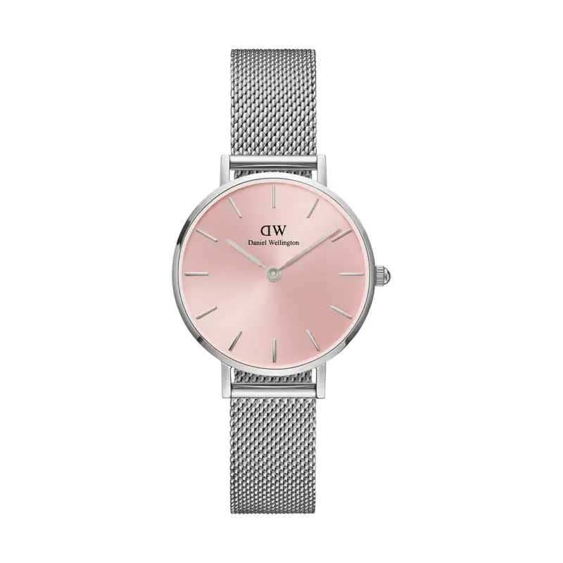 DW Orologio Petite Sterling Light Pink Silver