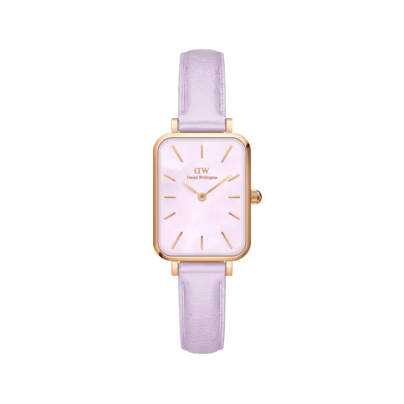 DW Orologio Quadro Lavender MOP Rose Gold