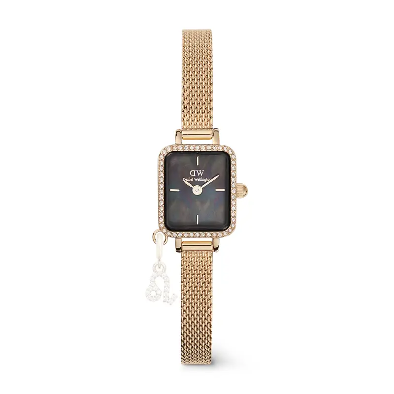 DW Orologio Quadro Mini Crystal Zodiac Evergold Gold