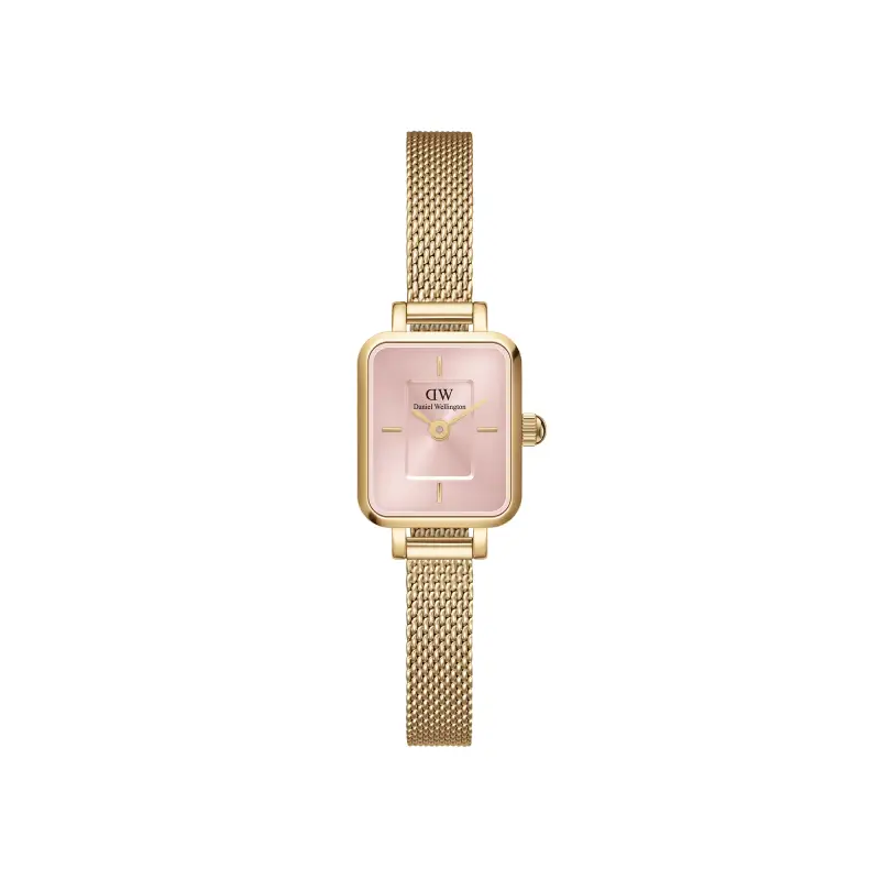 DW Orologio Quadro Mini Evergold Blush Gold