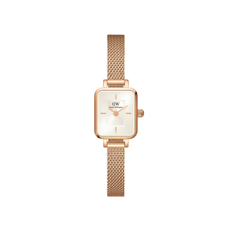 DW Orologio Quadro Mini Melrose Champagne Rose Gold