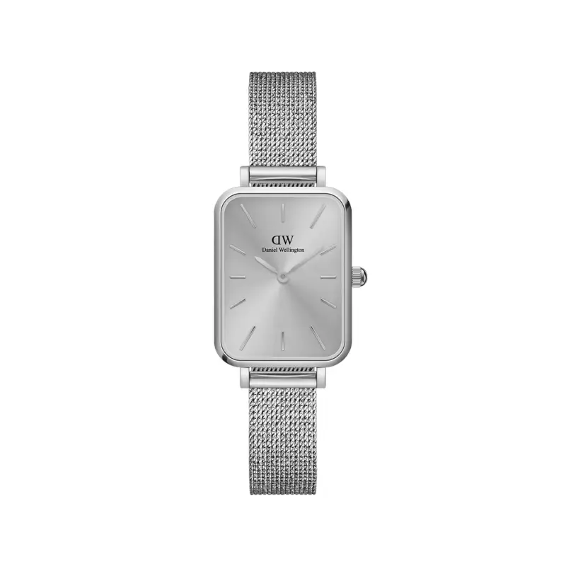 DW Orologio Quadro Pressed Unitone Silver