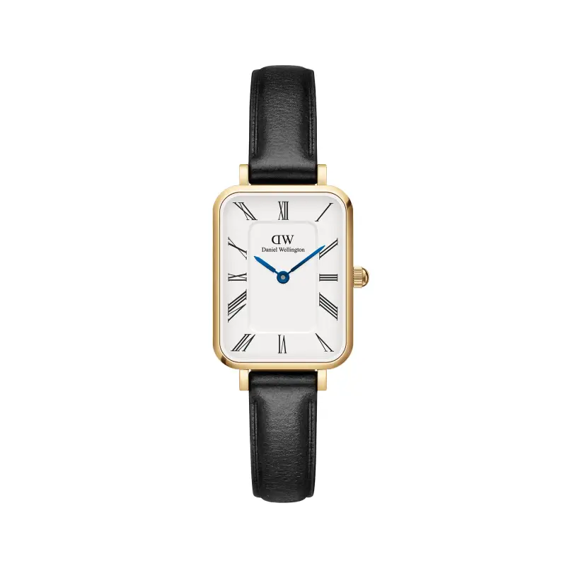 DW Orologio Quadro Roman Numerals Sheffield Gold