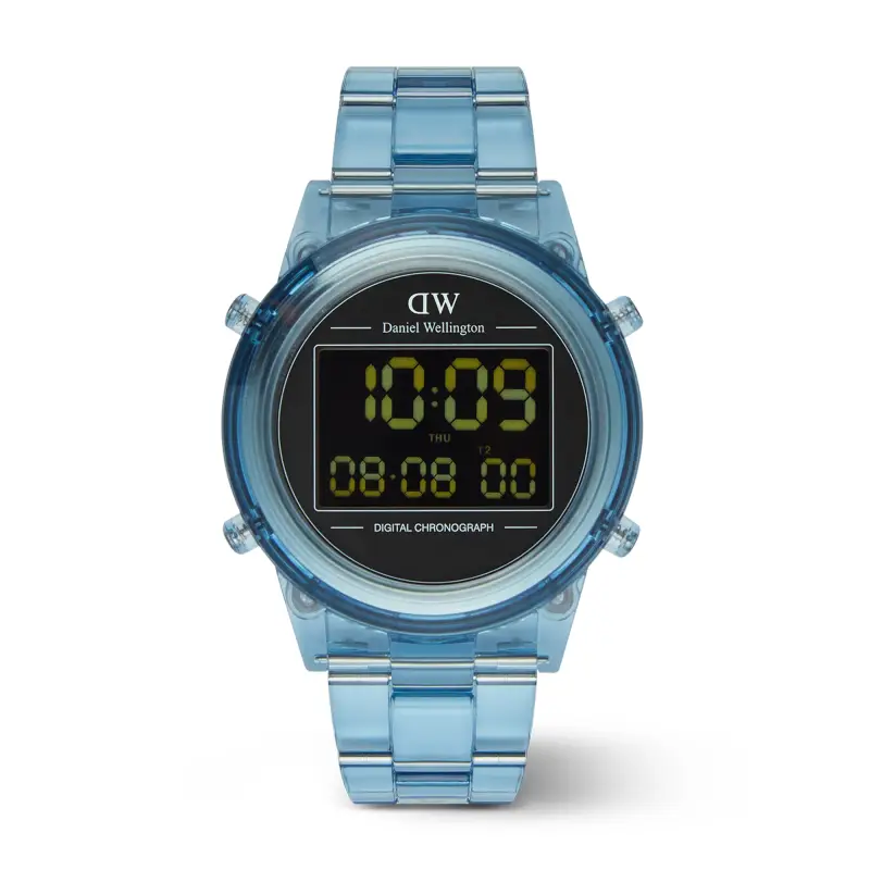 DW Orologio Retro Digital Light Blue