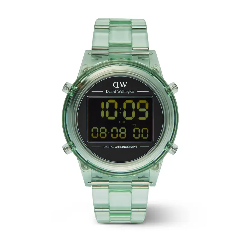DW Orologio Retro Digital Light Green