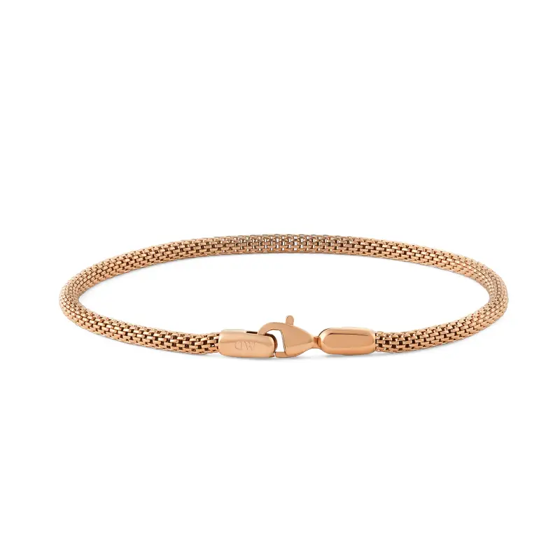 DW Tide Mesh Rose Gold