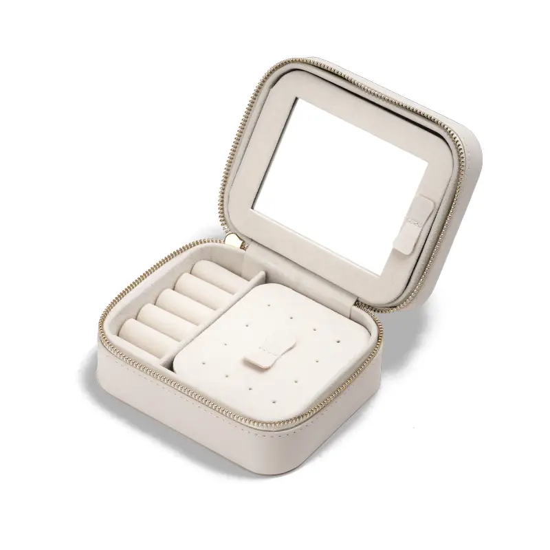 DW Travel Jewellery Box White