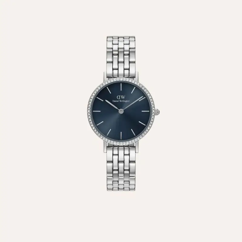 Orologio Al Quarzo Daniel Wellington Petite Lumine Bezel 5-link Arctic Dw00100664