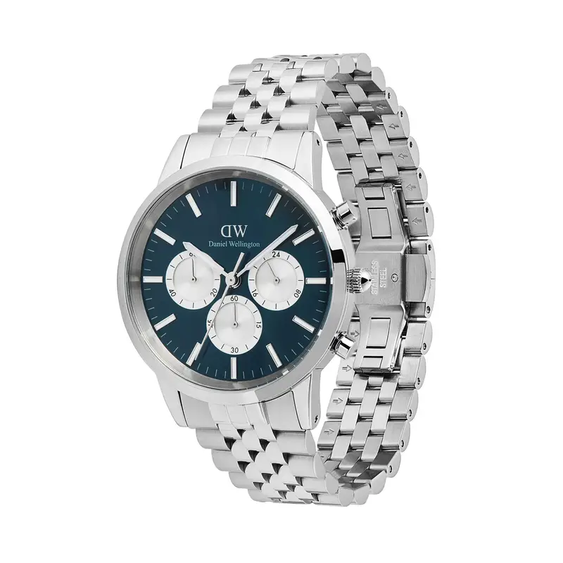 Orologio Daniel Wellington Iconic Chronograph DW00100874 Argento