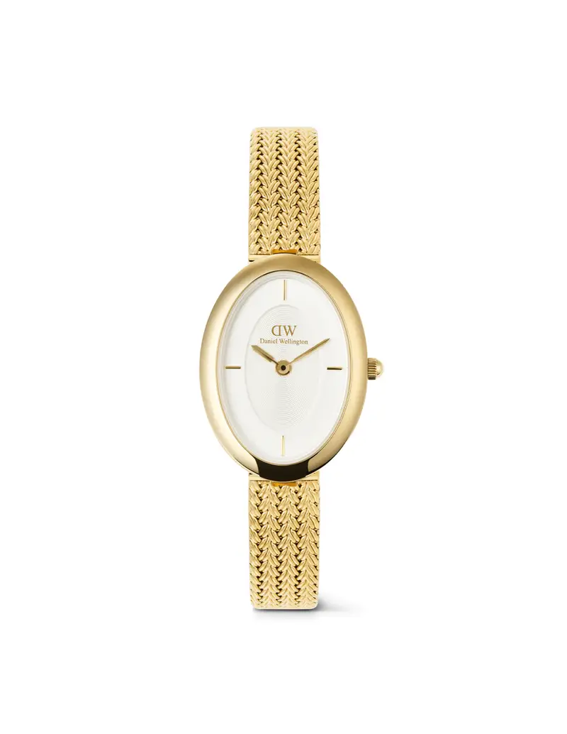 Orologio DANIEL WELLINGTON Juliette Braided Mesh White Sunray Gold DW00100882