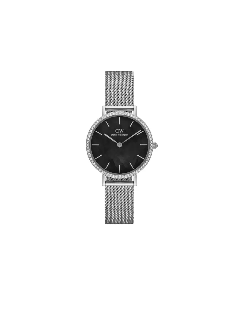 Orologio DANIEL WELLINGTON Petite Lumine Bezel Sterling Black Mop DW00100661