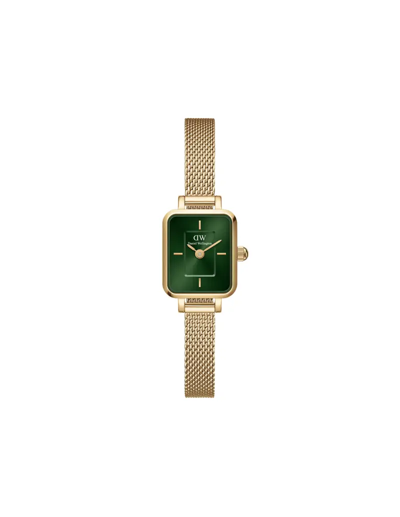 Orologio DANIEL WELLINGTON Quadro Mini Evergold Emerald DW00100653