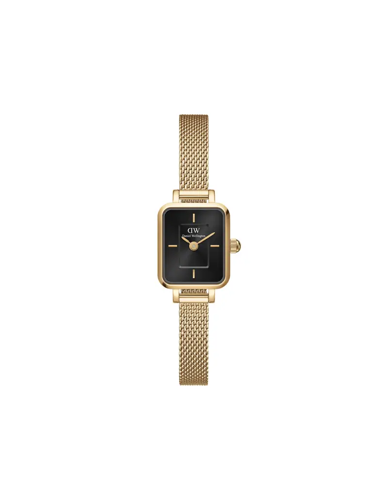 Orologio DANIEL WELLINGTON Quadro Mini Evergold Onyx DW00100652