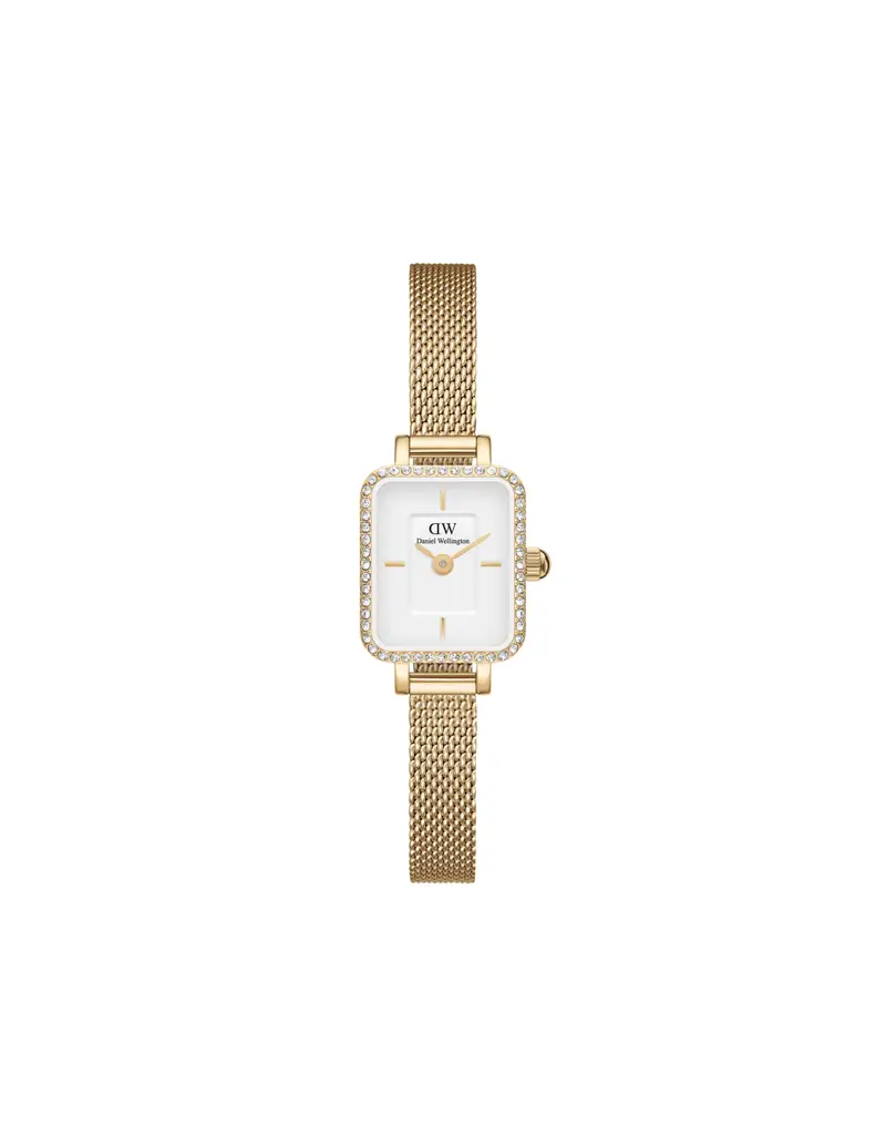 Orologio DANIEL WELLINGTON Quadro Mini Lumine Bezel Gold DW00100730