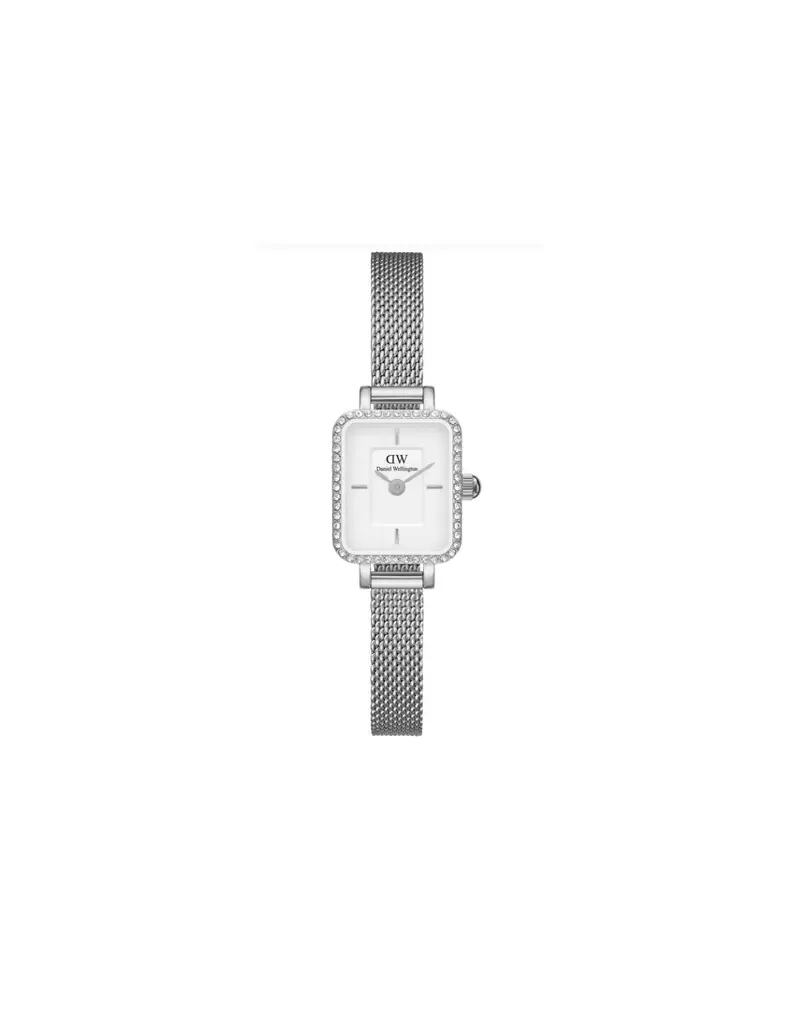 Orologio DANIEL WELLINGTON Quadro Mini Lumine Bezel Silver DW00100732