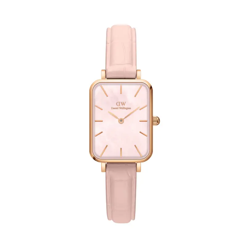Orologio Daniel Wellington Quadro Pressed DW00100508 Oro rosa