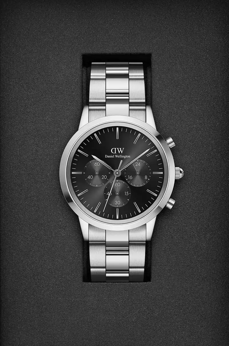 orologio Iconic Chronograph donna colore argento miniatura 3