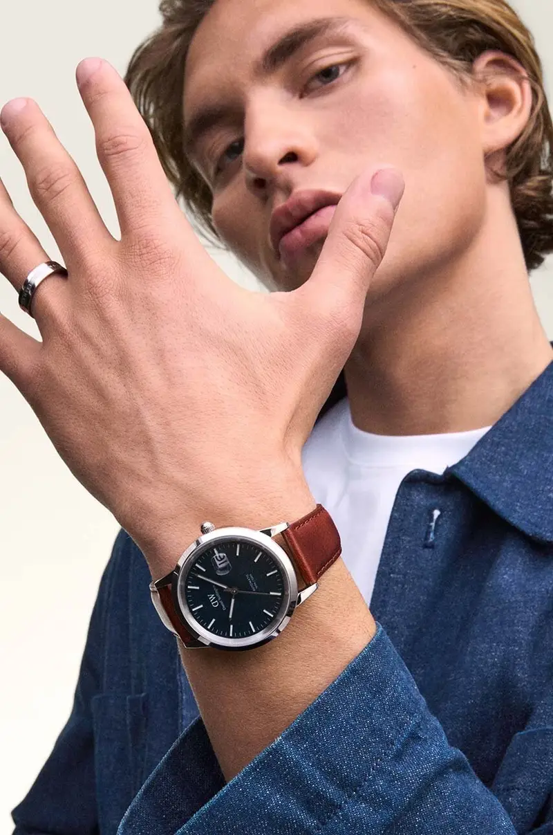 orologio uomo colore marrone DW00100755 miniatura 5